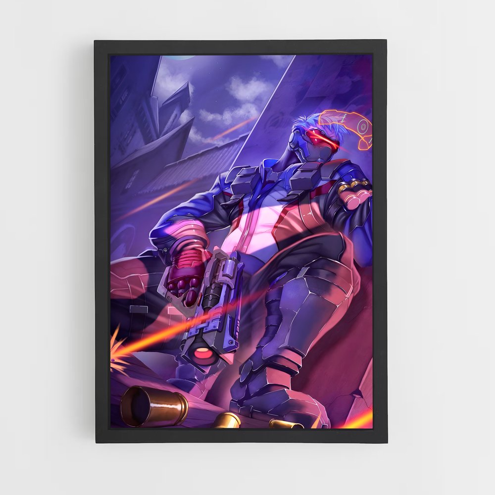 Poster Vanguard de l'Innovation – affiche Overwatch (vue 2)